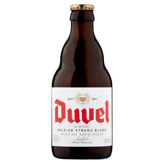 Duvel Belgian Strong Blond Beer (330 ml)