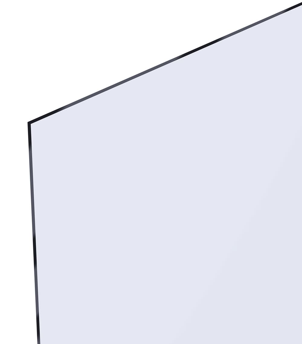 OPTIX 0.08-in T x 18.0-in W x 24.0-in L Clear Acrylic Sheet