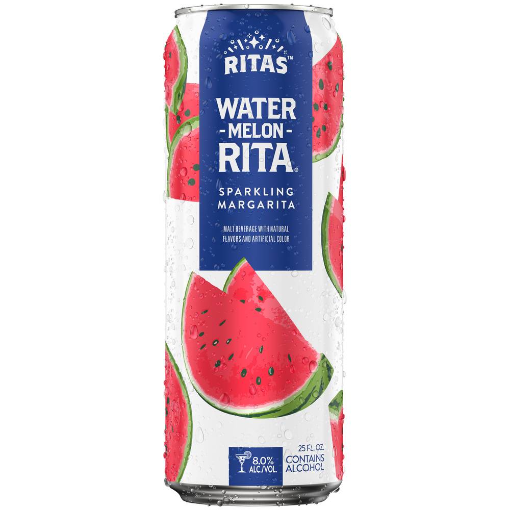 Ritas Water-Melon-Rita Sparkling Margarita (25 fl oz)