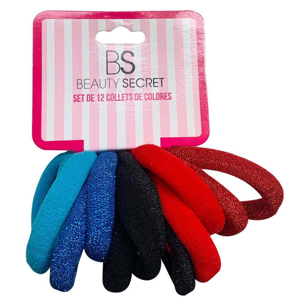 Beauty Secret Elásticos Colets Colores (12 u)