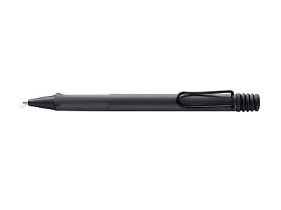Lamy Safari Retractable Ballpoint Pen, Medium Point, Black Ink (L217BC)
