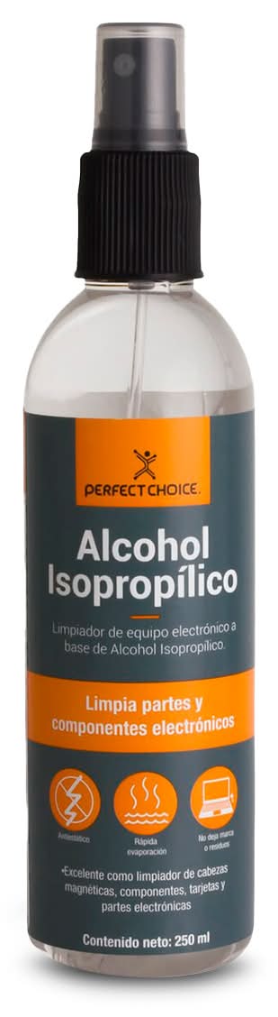 Perfect Choice · Limpiador con alcohol isopropílico (250 ml)