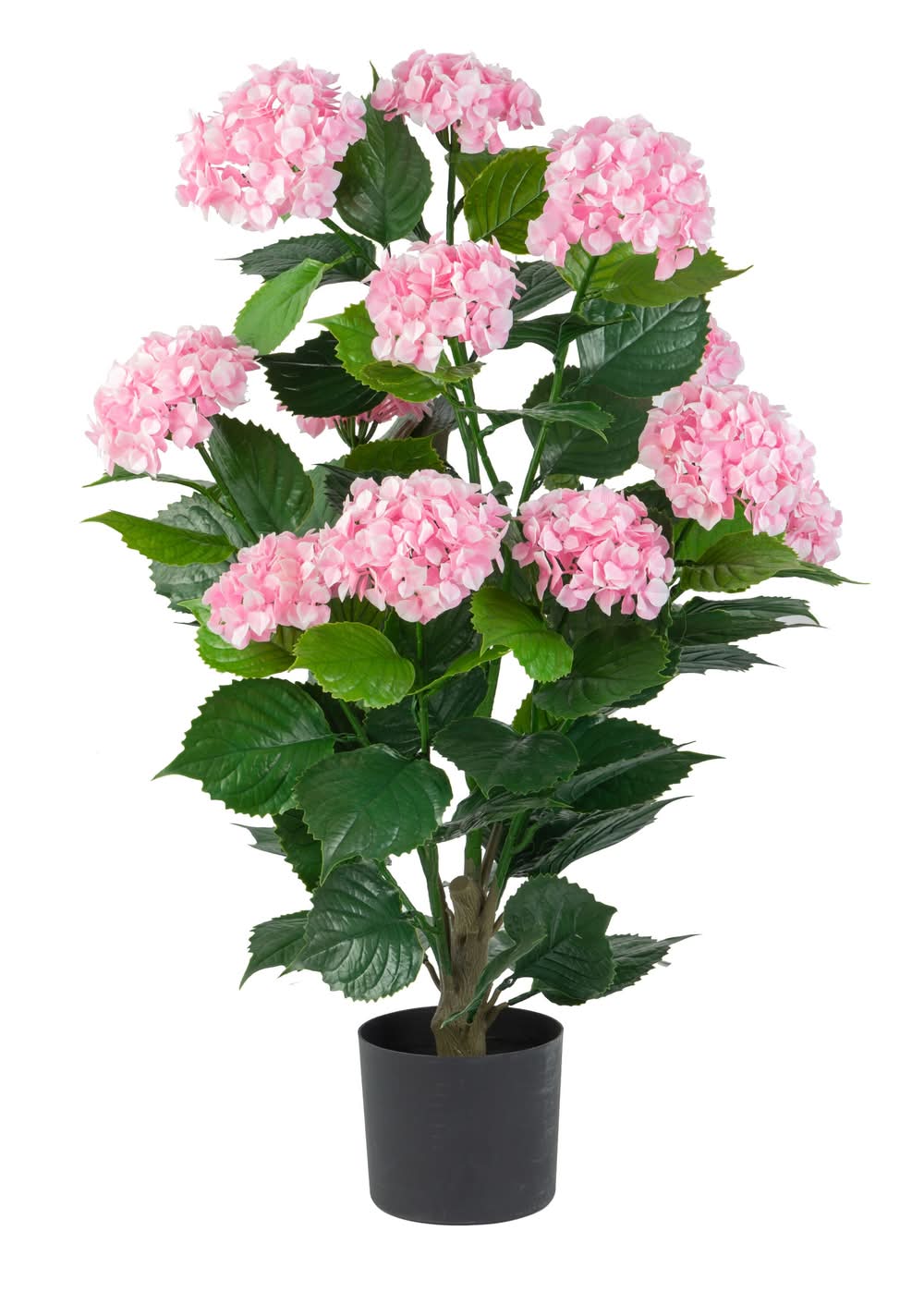 naturae decor 37-in Pink Indoor/Outdoor Floor Hydrangea Artificial tree