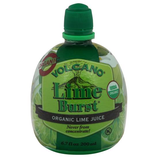 Volcano Organic Lime Juice (6.7 fl oz)