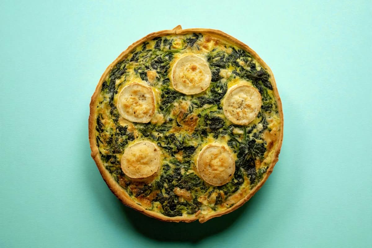 Quiche Épinard-Chèvre