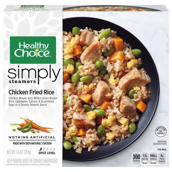 Healthy Choice Simply Steamers Chicken Fried Rice