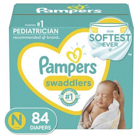 Pampers Swaddlers Diapers Super pack (84 units)