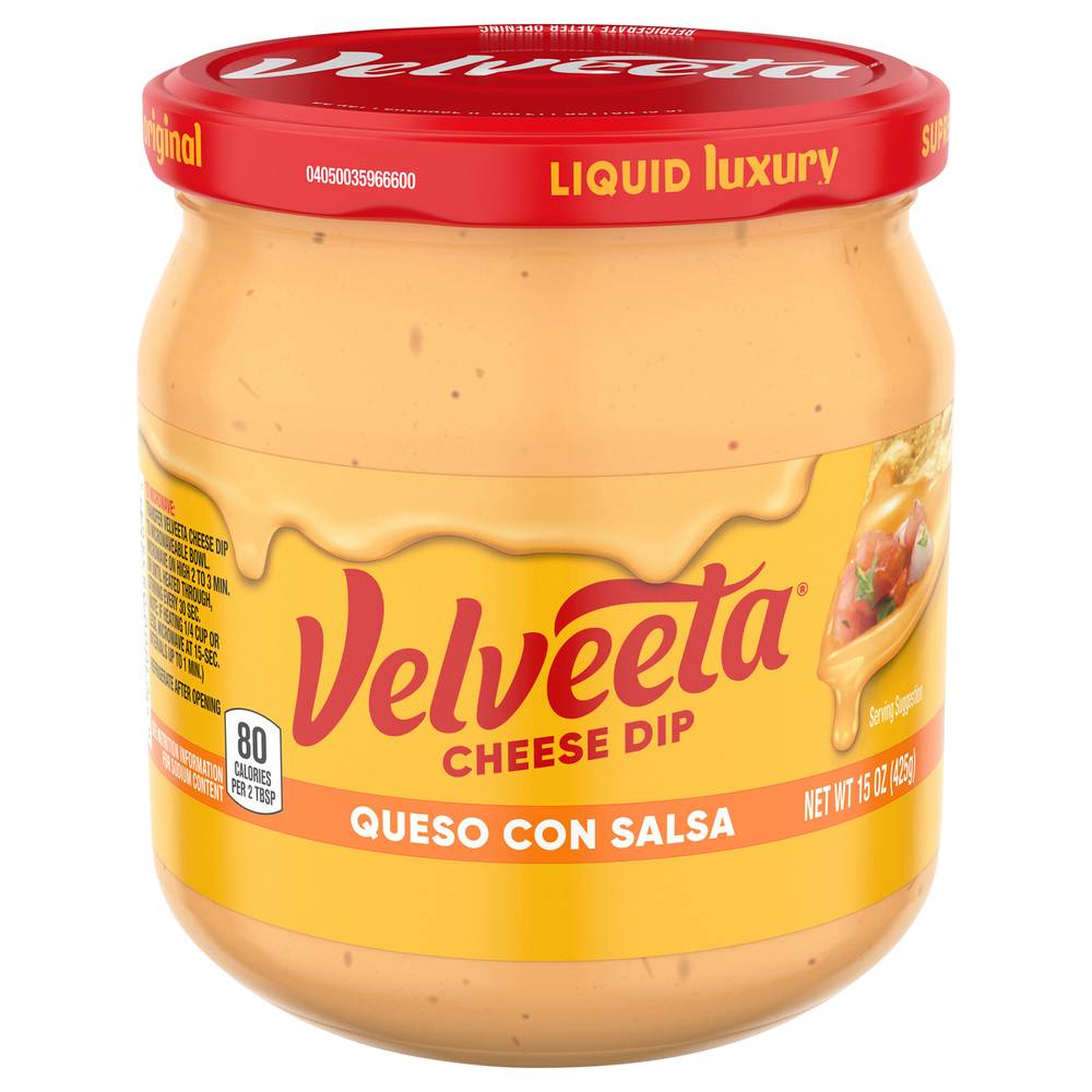 Velveeta Queso Con Salsa Cheese Sauce (15 oz)