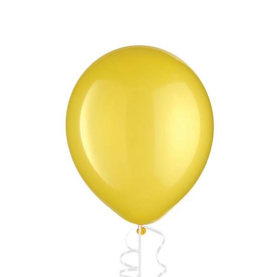 Uninflated 1ct, 12in, Sunshine Yellow Balloon
