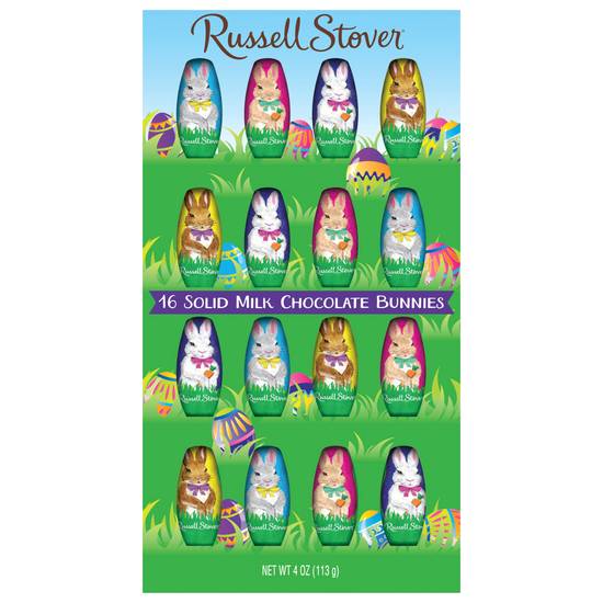Russell Stover Milk Chocolate Bunnies (16 ct)