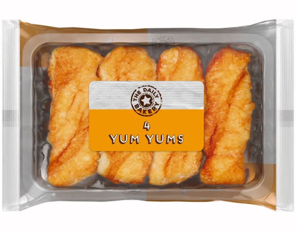 Daily Bakery 4 Pack Yum Yums