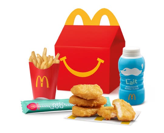 Joyeux festin 4 McCroquettes - mini-frites [360-540 Cal]