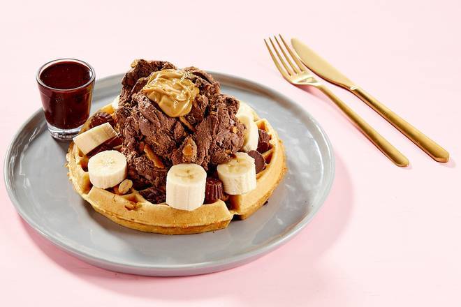 Nuts for Peanuts Waffle 