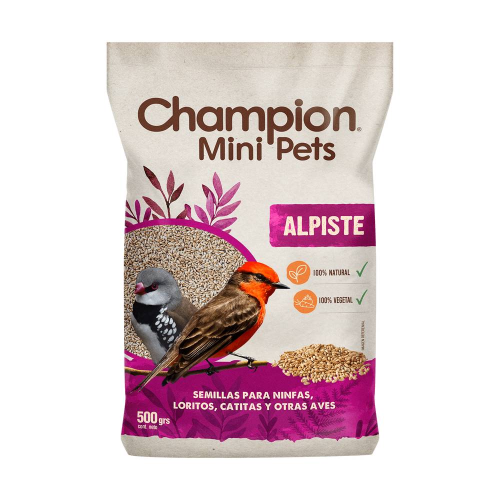 Champion mini pets alpiste (bolsa 500 g)