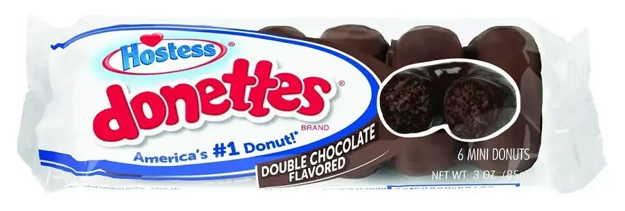 Hostess Mini Double Chocolate Donettes