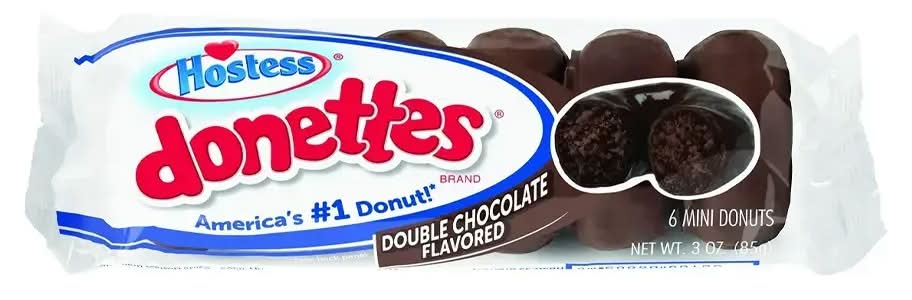 Hostess Mini Double Chocolate Donettes