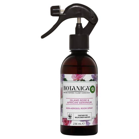 Botanica Island Rose & African Geranium Room Spray 236ml