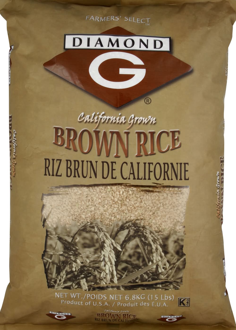 Diamond G Brown Rice (6.8 kg)