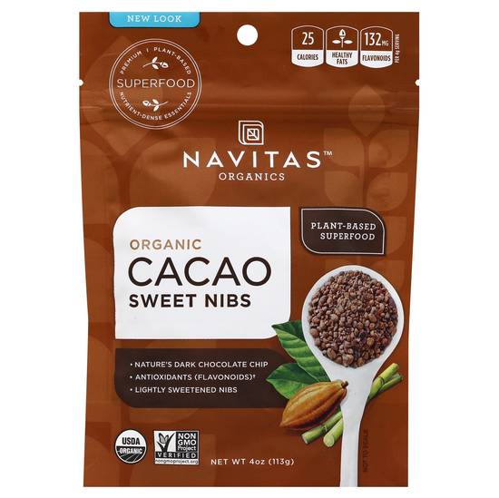 Navitas Organic Cacao Sweet Nibs