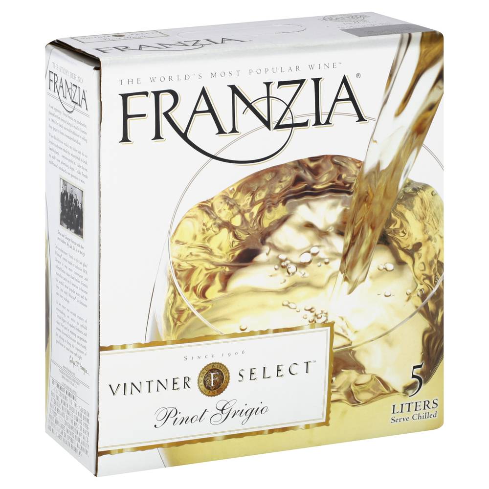 Franzia California Vintner Select Pinot Grigio Wine (5 L)