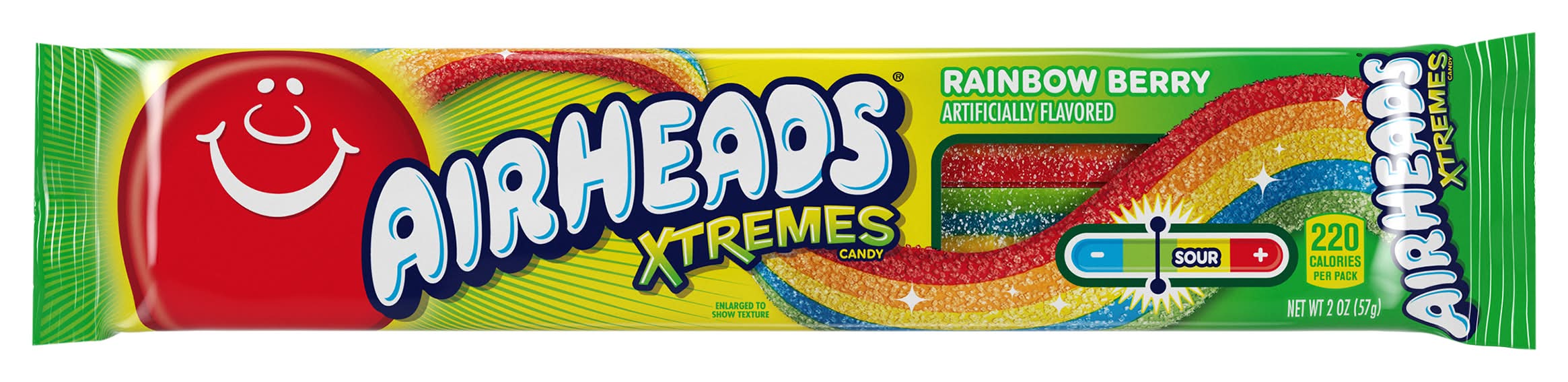 Airheads Xtremes Sour Candy, Rainbow Berry (2 oz)