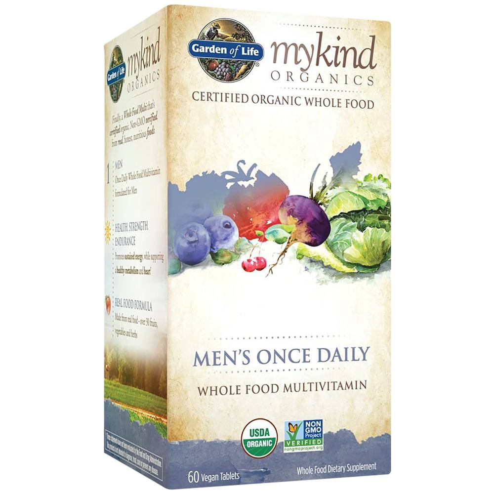 Garden Of Life My Kind Organics Once Daily Multi Tablets