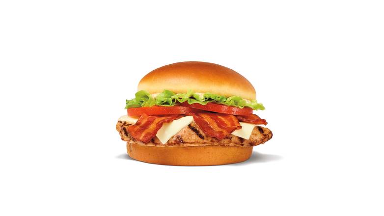 Bacon and Swiss Flame-Grilled Chicken Sandwich