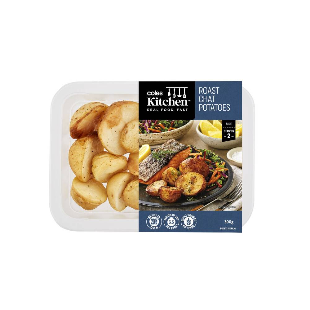 Coles Kitchen Roast Chat Potatoes (300g)