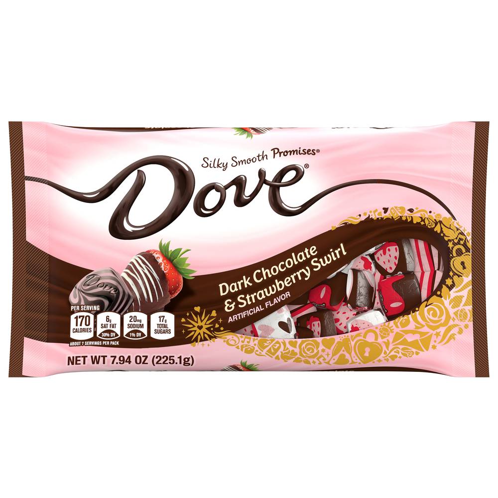 Dove Dark Chocolate Strawberry (7.94 oz)