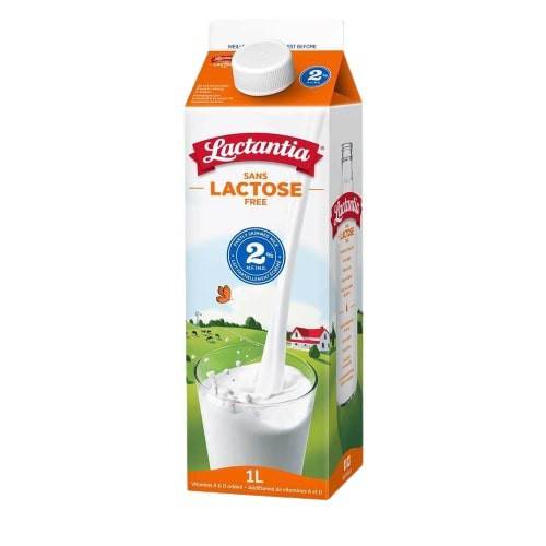 Lactantia Partly Skimmed Lactose Free Milk 2% (1 L)