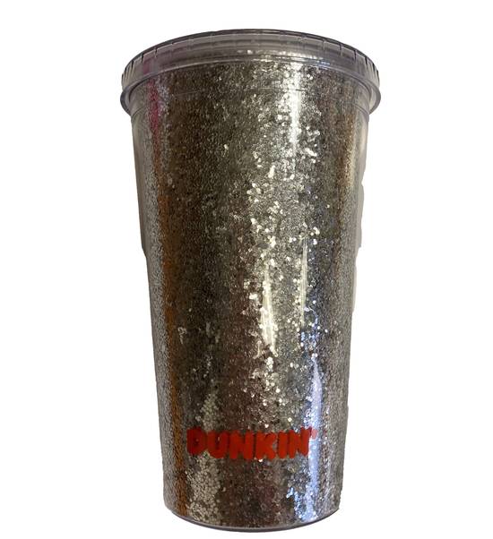 DUNKIN' Cold Cup silber