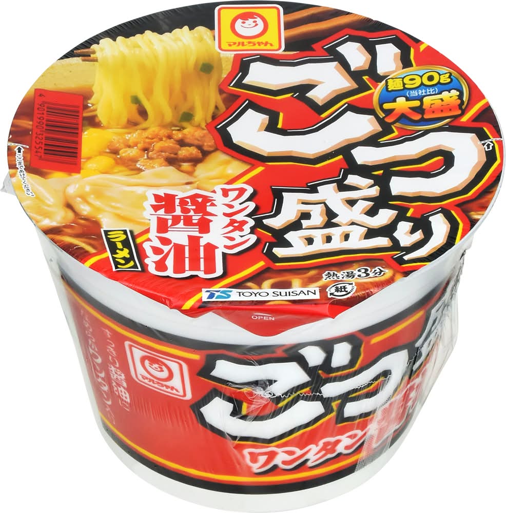マルちゃん ごつ盛り ラーメン - ワンタン醤油 (117g)
