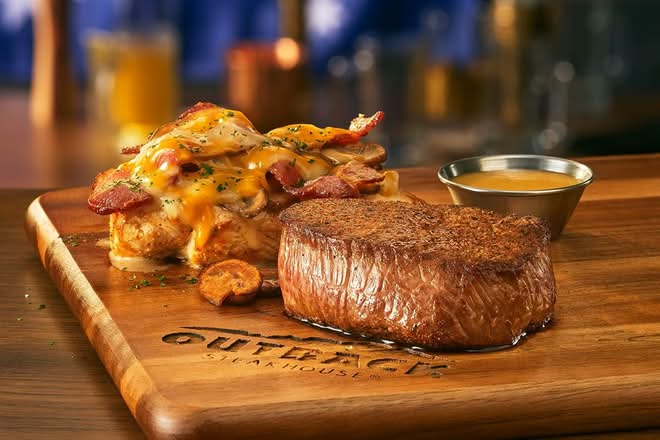 Sirloin* & Alice Springs Chicken