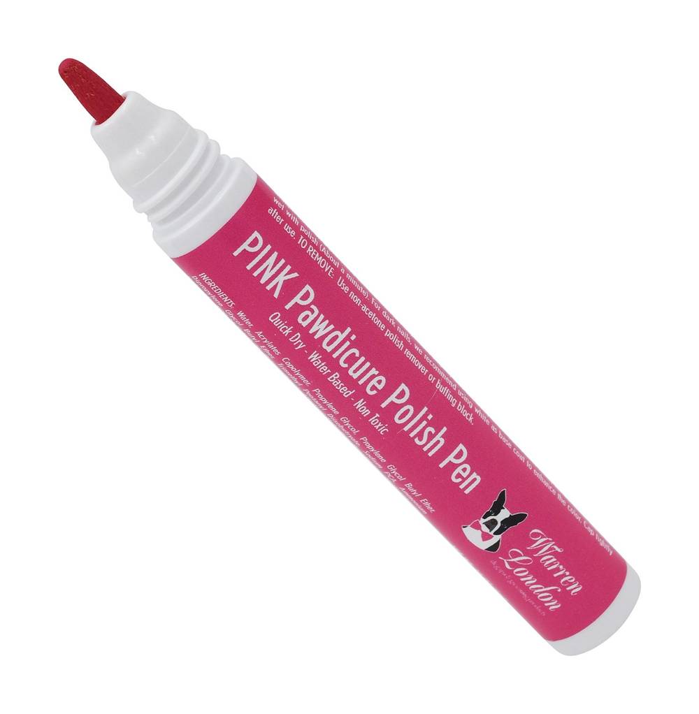 Warren London Pawdicure Polish Pen, Pink (0.16 oz)