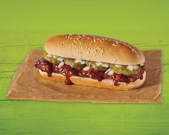 ampm BBQ Rib Sandwich!