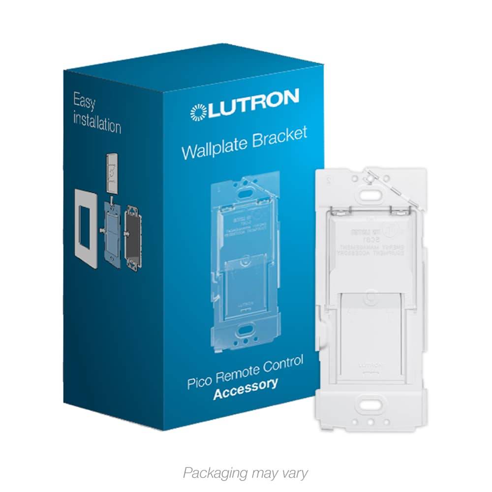 Lutron Caseta Clear Wallplate Bracket | PICO-WBX-ADAPT