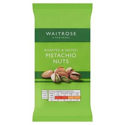 Waitrose Roast Salted Pistachios (100g)