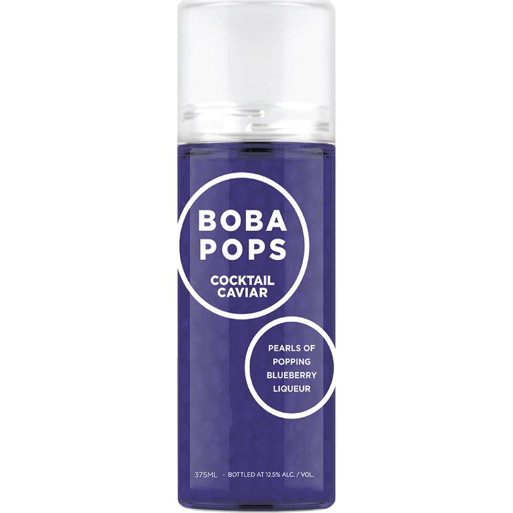 Boba Pops Cocktail Caviar, Blueberry, Wildflower (375 ml)