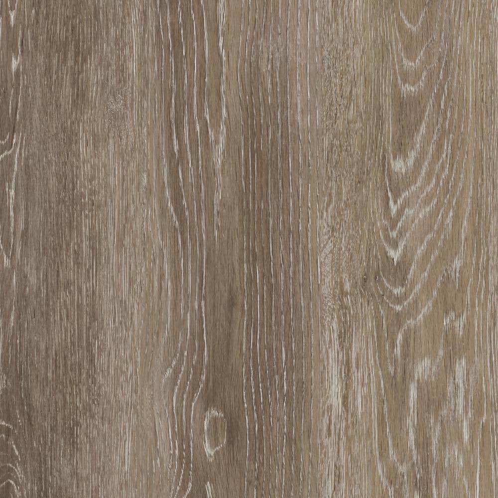 Trafficmaster Khaki Oak 4 Mil X 6 In. W X 36 In. L Grip Strip Water Resistant Luxury Vinyl Plank Flooring (24 Sqft/Case)