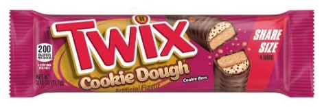 Twix Cookie Dough Milk Chocolate Bars (2.72 oz, 4 ct)