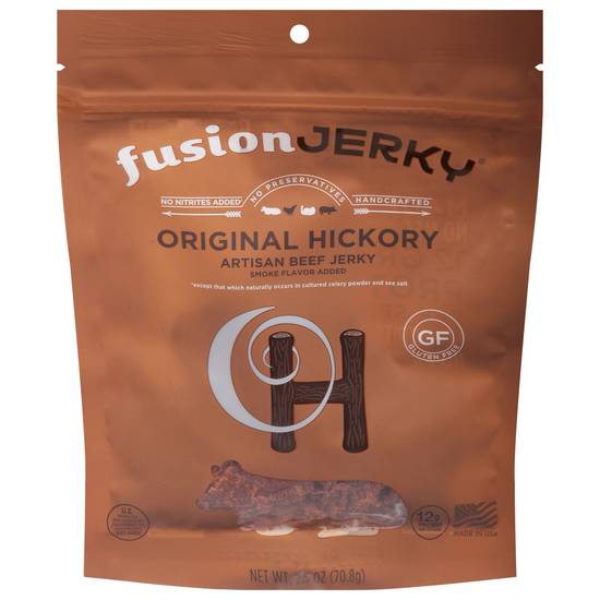 Fusionjerky Original Hickory Jerky (artisan beef)