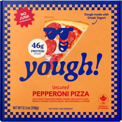Yough Uncured Pepperoni Pizza