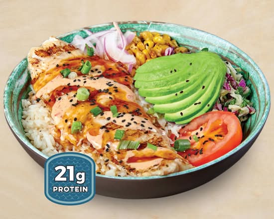 ISLAND TERIYAKI GRILLED WILD ROCKFISH BOWL