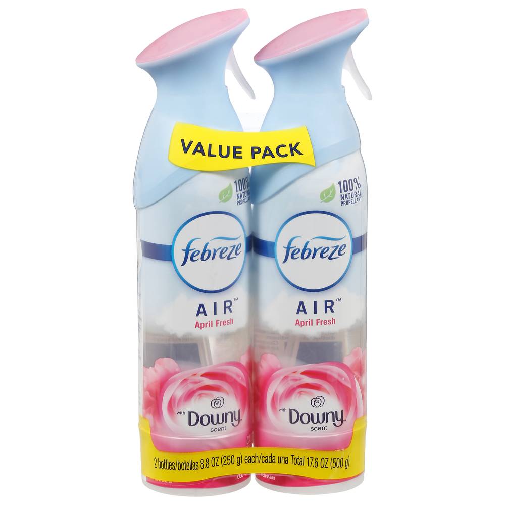 Febreze Air Effects Air Freshener, Downy April Fresh Scent (1.1 lbs, 2 ct)