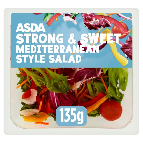 ASDA Strong & Sweet Mediterranean Style Salad (135g)
