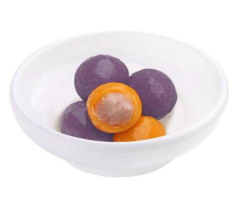 Potaro Balls (Sweet Potato Taro Balls and Ube Balls))