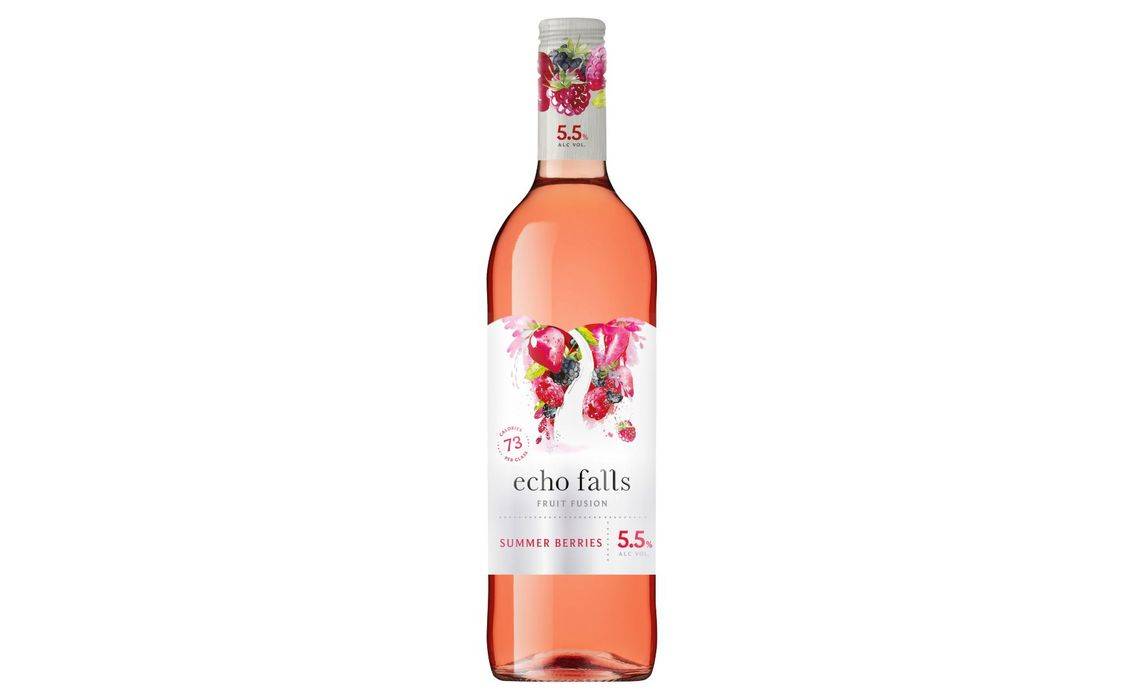 Echo Falls Fruit Fusion Summer Berries Rose Wine 75cl (400668)