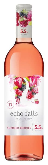 Echo Falls Fruit Fusion Summer Berries 5.5% Rose Wine 75cl (400668)