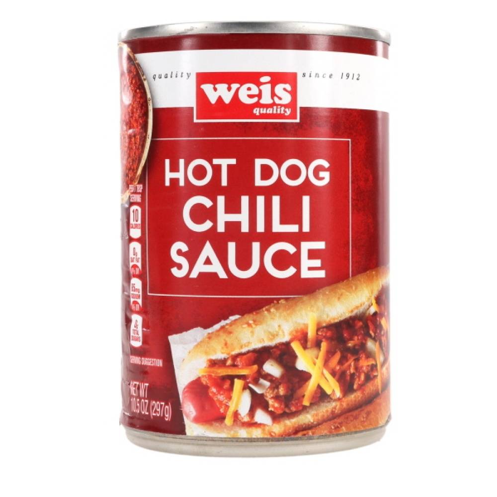 Weis Quality Chili Hot Dog Sauce