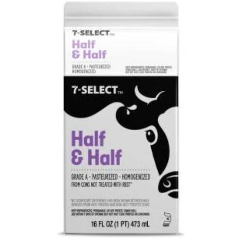 7-Select Half & Half (16 fl oz)